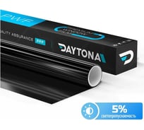 Тонировка для окон дома Daytona пленка от солнца на окна, черная 5% (5м х 0.75м)  самоклеющаяся. MP1198075050