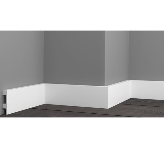 Плинтус Glanzepol HDPS GPD LED 14, 2м GPD-1