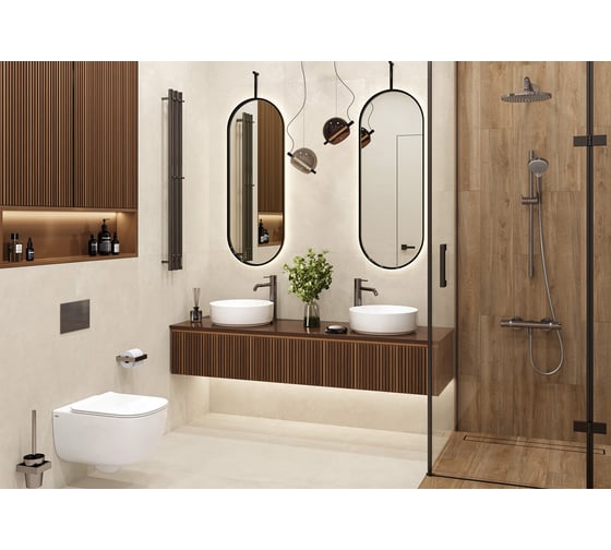 Керамогранит матовый Artkera Group Microcement Crema 600x600x9,5 1,44 м2 (4 шт в уп) кремовый GP6060MIM01M 1