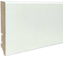 Плинтус Hannahholz SCANDIC 16x81x2000 мм, Weiss Glanz Белый глянец, 404 Polynix 31.03.81404.339