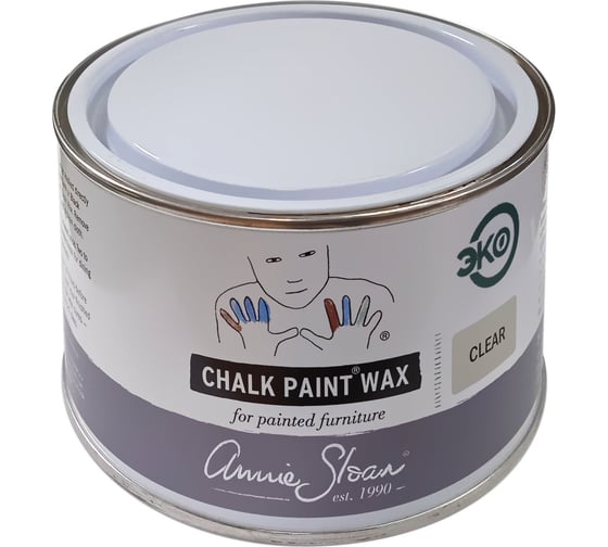 Воск интерьерный прозрачный Annie Sloan Chalk Paint Clear Wax 500 мл WCLR500