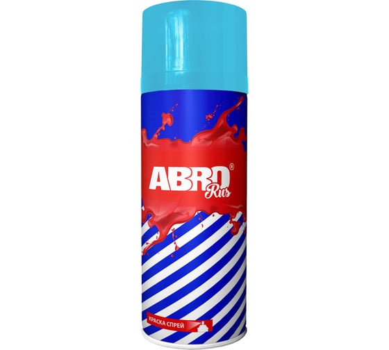 Краска-спрей ABRO Rus № 19 светло-голубая, 473 мл, 1 шт. SPO-019-R