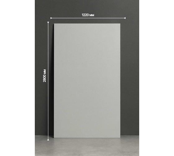 Бамбуковая стеновая панель Аркет кожа свето-серая 4687207009584 1