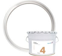 Краска интерьерная Резолюкс Standart-4 (Стандарт-4) Rezolux, (13 кг) супербелый (мет.ведро) УТ000013410