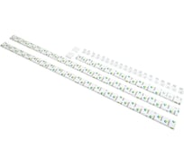 Комплект дверных наличников QUNELL 2200x1200x2200мм, белый KNL2215.07