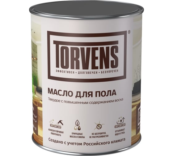Масло для пола Torvens бесцветное, 1 л 00-00009995