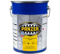 Грунт - эмаль PANZER по ржавчине 3 в 1 гладкая, красно-коричневая, 5 кг 219855