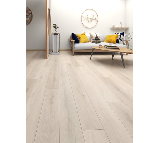 Виниловый ламинат Floorwood SPC Azur, 1220x180x5 мм, Дуб Цефео, 1.7568 кв.м, 3309 Р0050285
