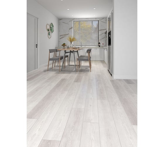 Виниловый ламинат Floorwood SPC Azur, 1220x180x5 мм, Дуб Молино, 1.7568 кв.м, 6309 Р0050287