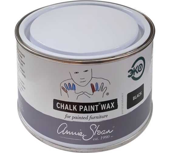 Воск интерьерный черный Annie Sloan Chalk Paint Black Wax 500 мл WBLK500