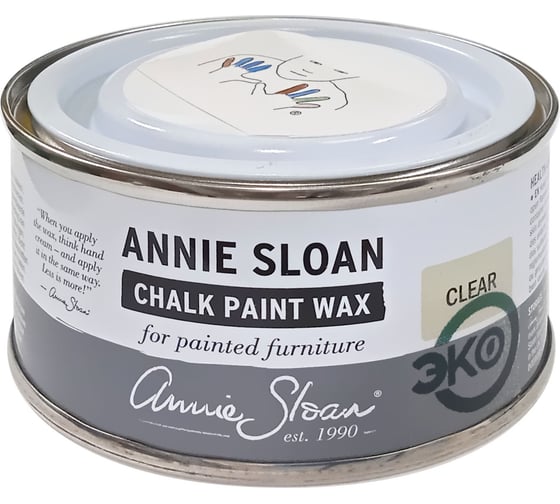Воск интерьерный прозрачный Annie Sloan Chalk Paint Clear Wax 120 мл WCLR120