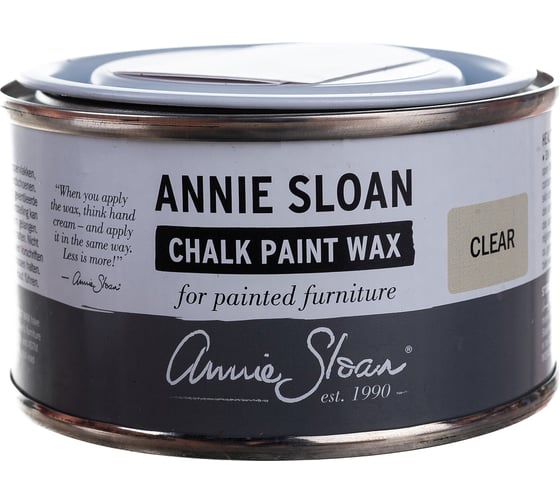 Воск интерьерный прозрачный Annie Sloan Chalk Paint Clear Wax 120 мл WCLR120