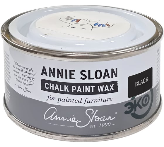Воск интерьерный черный Annie Sloan Chalk Paint Black Wax 120 мл WBLK120