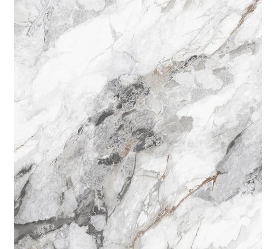 Керамогранит NewTrend Mirage Rock матовый, 600х600х9.5, 1.44м2, белый D60263M 1
