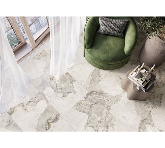 Керамогранит New Trend Seashell матовый 600х600х9,5 1,44м2 бежевый D60256M 1