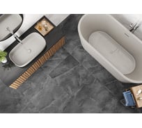 Керамогранит New Trend Salt Lead матовый карвинг 600х600х9,5 1,44м2 графит D60247M