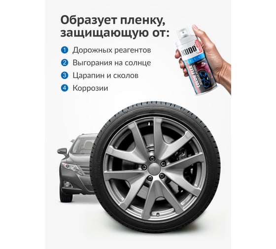 Жидкая резина KUDO COLOR FLEX прозрачная KU-5551