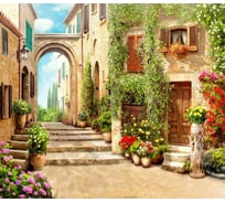Фотообои Dekor Vinil Итальянская улочка 300х260 см 6794dv