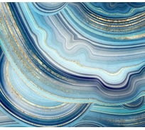 Фотообои Dekor Vinil Синий мрамор 300х260 см 7615dv