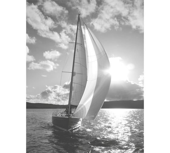 Фотообои Dekor Vinil Парусник на закате 200х260 см 5423dv