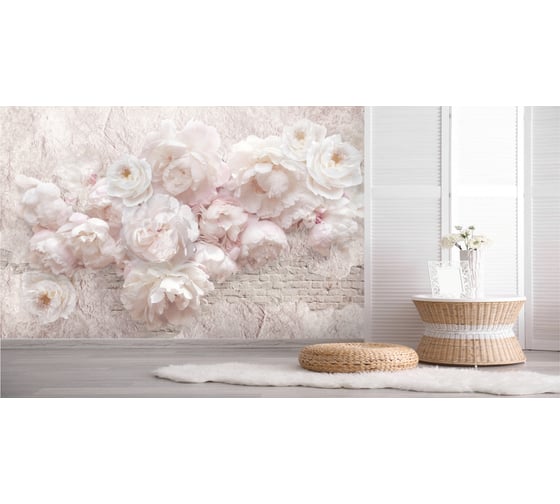 Фотообои Dekor Vinil 3D Пионы 400х260 см 72741dv