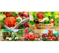 Панель на стену из ПВХ GRACE (Мозаика Щедрый урожай, 955х480 мм) УТ000028724