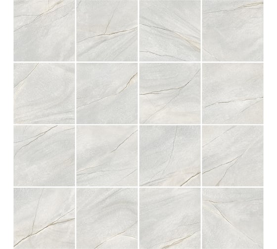 Керамогранит New Trend Phantom Light  матовый карвинг 600х600х9,5 1,44м2 серый D60253M