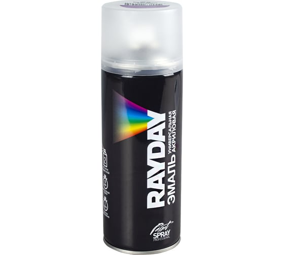 Акриловая аэрозольная краска RAYDAY Ral 4008 фиолетовая, полуматовая, 520 мл Rd-067 223213