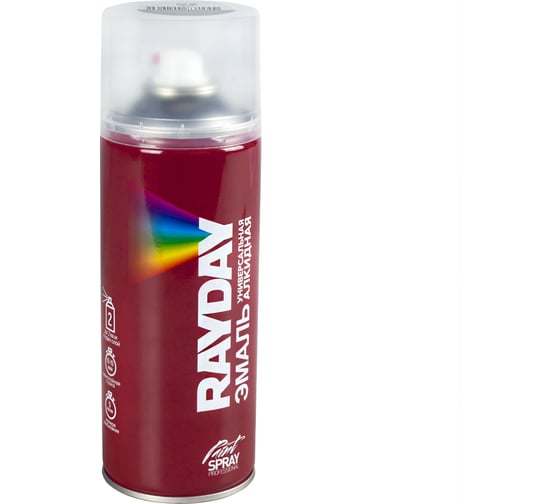 Алкидная аэрозольная краска RAYDAY Ral 7040 серая, 520 мл Rd-045 223192 1