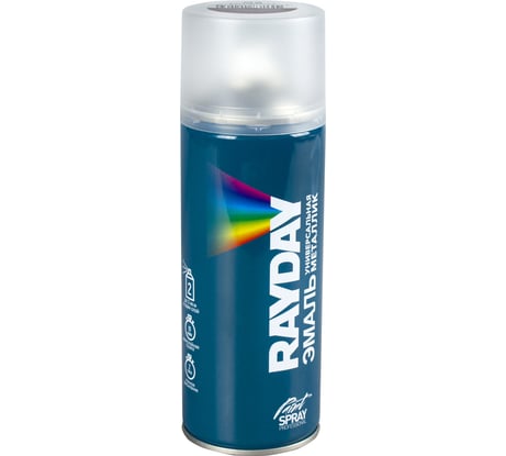 Аэрозольная краска RAYDAY металлик, коричневая, 520 мл Rd-022 223169