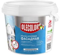 Краска водно-дисперсионная фасадная Olecolor RAL 7004 (26 кг) 43000169 4300016925