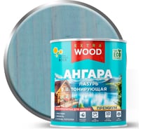 Лазурь акриловая для дерева тонирующая биозащитная Farbitex Ангара дуб сизый, 0.9л 4300016756