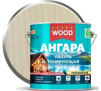 Лазурь акриловая для дерева тонирующая биозащитная Farbitex Ангара ясень, 2.5 л 4300016763