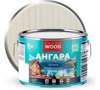 Лазурь акриловая для дерева тонирующая биозащитная FARBITEX Ангара белый, 9 л, 4300016734