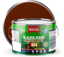 Защитно-красящий состав Farbitex 3в1 для древесины Карелия Тик (9 л) WOOD EXTRA 4300016992
