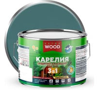 Защитно-красящий состав Farbitex 3в1 для древесины Карелия Утренний туман (9 л) 4300016993