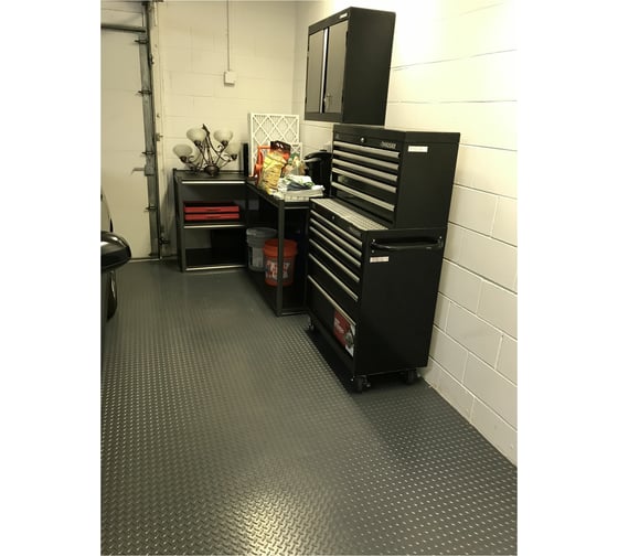 Резиновое рулонное покрытие ComeForte Елочка 1,5х10 м Diamond Rubber СС002780