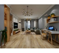 Виниловый пол с подложкой FLOORWOOD Genesis Дуб Артас 43 класс, толщина 5 мм, влагостойкий, с микрофаской, 2,442 кв. м MV 86133-2