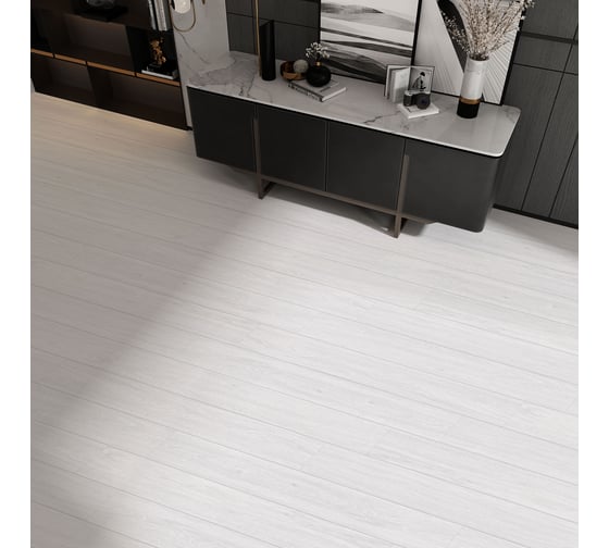 Виниловый пол с подложкой Floorwood Genesis Дуб Каракас, 43 класс, толщина 5 мм, влагостойкий, с микрофаской, 2.442 кв. м MO 88111-22 Р0047961