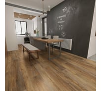 Виниловый пол с подложкой Floorwood Genesis Дуб Аридас 43 класс, толщина 5 мм, влагостойкий, с микрофаской, 2.44 кв. м MV 86133-1