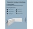 Плинтус напольный Oracdecor дюрополимер CONTOUR Orac белый, под покраску SX186 2