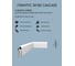 Плинтус напольный Oracdecor дюрополимер CASCADE Orac белый, под покраску SX185 2