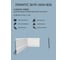 Плинтус напольный Oracdecor дюрополимер HIGH RISE Orac белый под покраску SX191 2