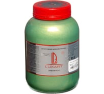 Акриловая краска Luxart Metallic золото зелёное светлое, 0.9 кг M06BV00900