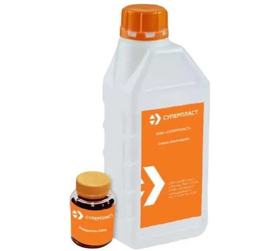 Смола Суперпласт ЭД-20 + отвердитель ПЭПА + стекломат ЕМС-300 (1,1 кг+2 п.м.) 4687207073554 1
