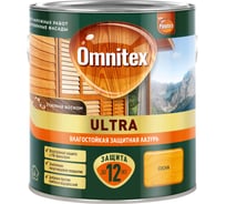 Влагостойкая лазурь Omnitex by Pinotex Ultra Сосна 2,5л 50035911