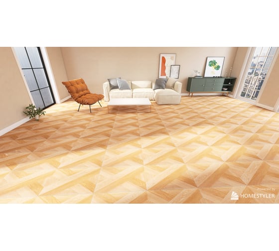 Ламинат FLOORWOOD Palazzo Фабиано, 34 класс, толщина 8 мм, 2.890 кв.м 2104