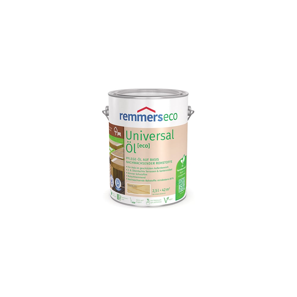 Универсальное масло для террас и садовой мебели REMMERS UNIVERSAL-OL ...