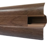 Плинтус пластиковый ООО Гранд Пак 52 мм, вишня 2.2 м, 45 шт 572986