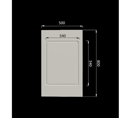 Стеновая панель Evrowood 800х12х500 мм PL01-500